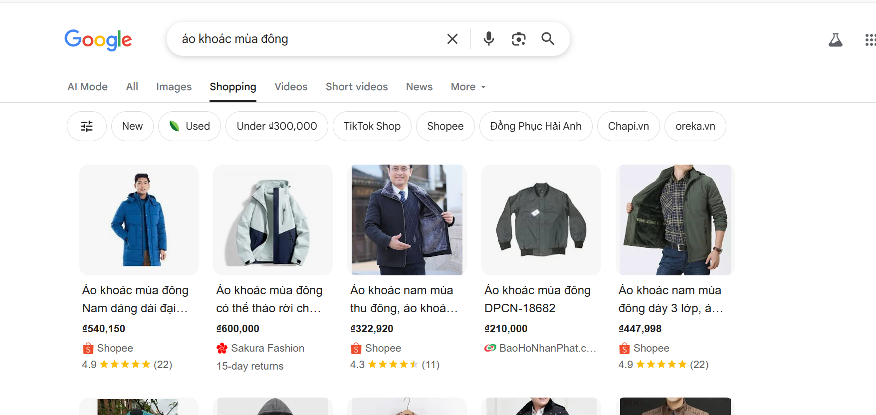 Tối ưu Google Shopping